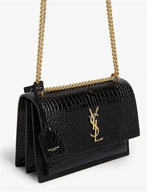 saint laurent bag selfridges|yves saint laurent monogram bag.